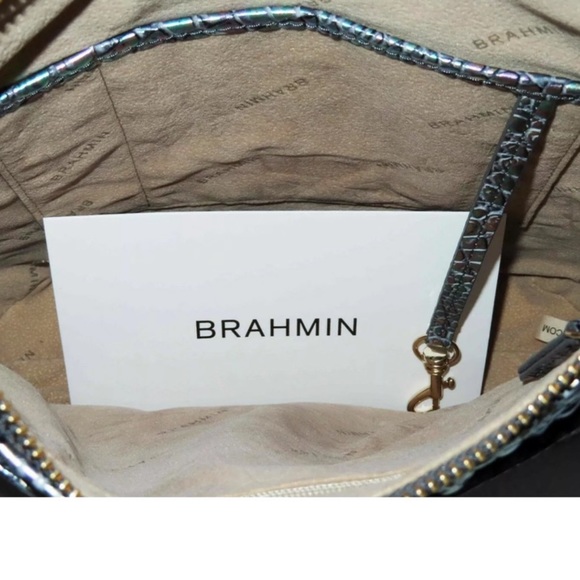 $FIRM$ NO OFFERS NWT 3pc MOTHER OF PEARL CROSSBODY WALLET & VISIONARY BUTTERFLY - Picture 9 of 10